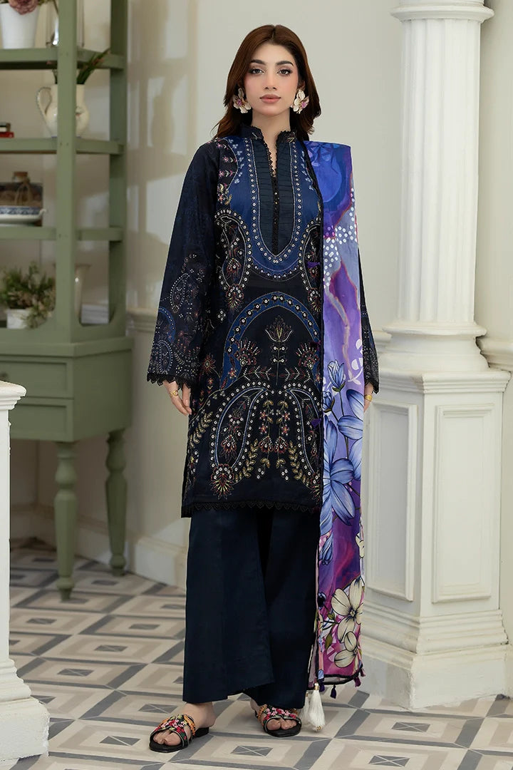 3 Piece Printed Lawn Suit (Copy) (Copy)