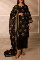 Unstitched Printed Lawn 3 Piece