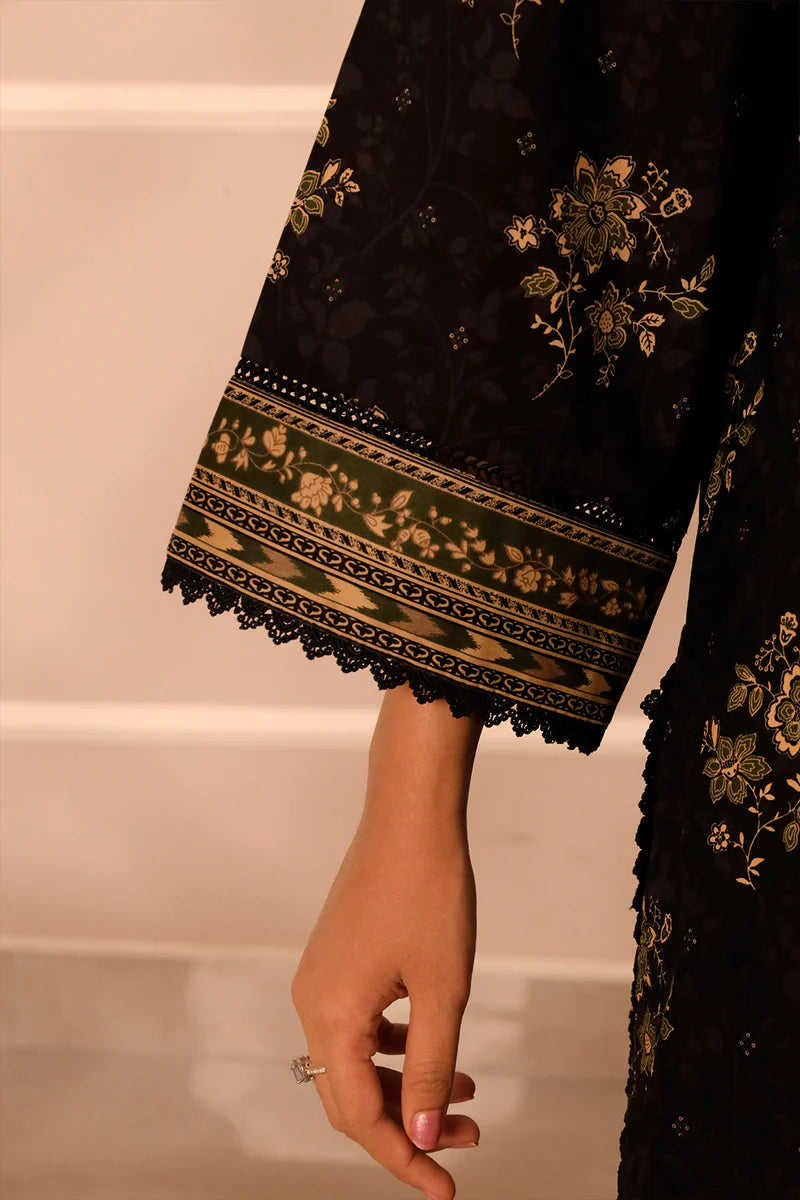 Unstitched Printed Lawn 3 Piece