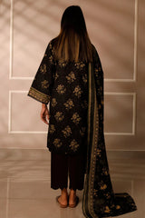 Unstitched Printed Lawn 3 Piece