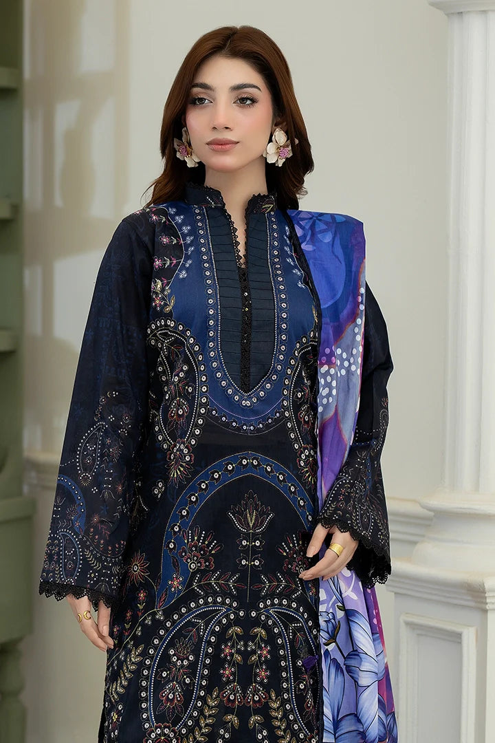 3 Piece Printed Lawn Suit (Copy) (Copy)