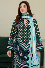 3 Piece Printed Lawn Suit