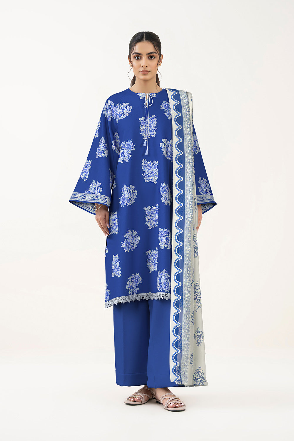 3 Piece Printed Lawn Suit