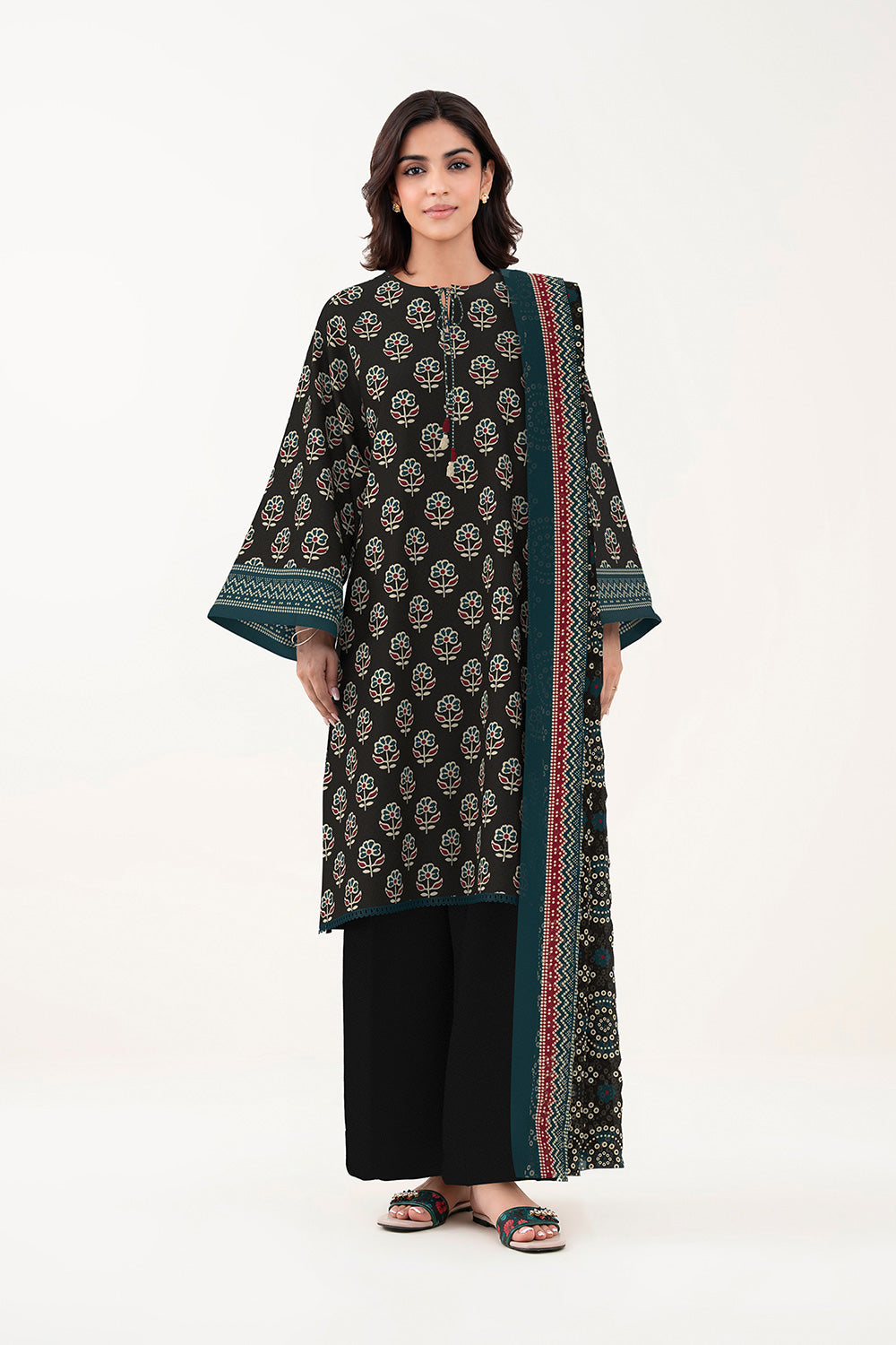 3 Piece Printed Lawn Suit