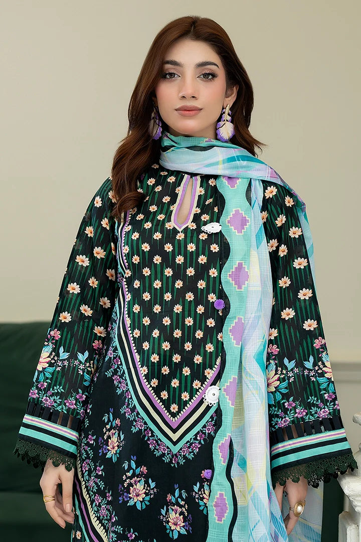 3 Piece Printed Lawn Suit