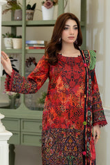 3 Piece Printed Lawn Suit