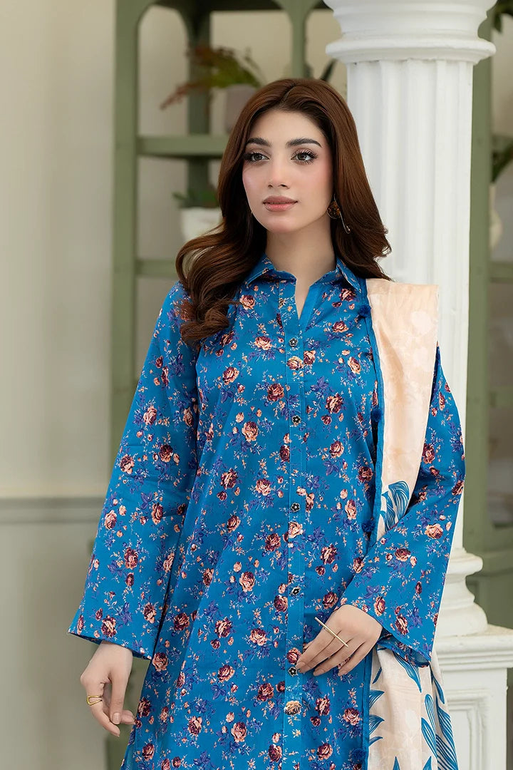3 Piece Printed Lawn Suit