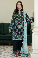 3 Piece Printed Lawn Suit