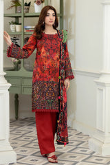 3 Piece Printed Lawn Suit