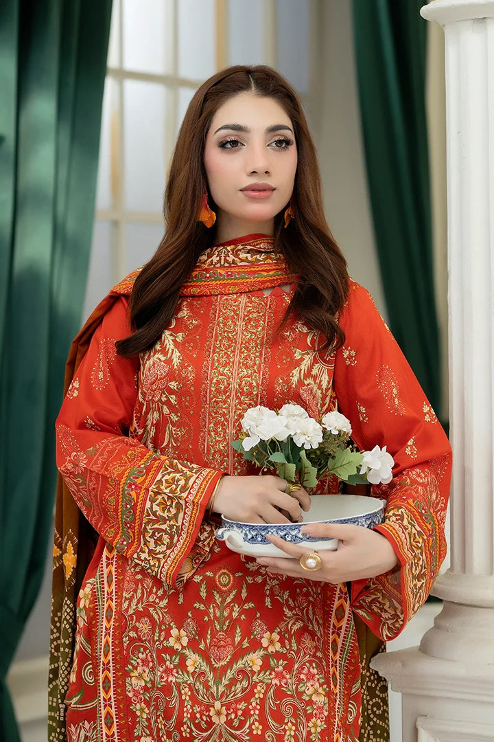 3 Piece Printed Lawn Suit