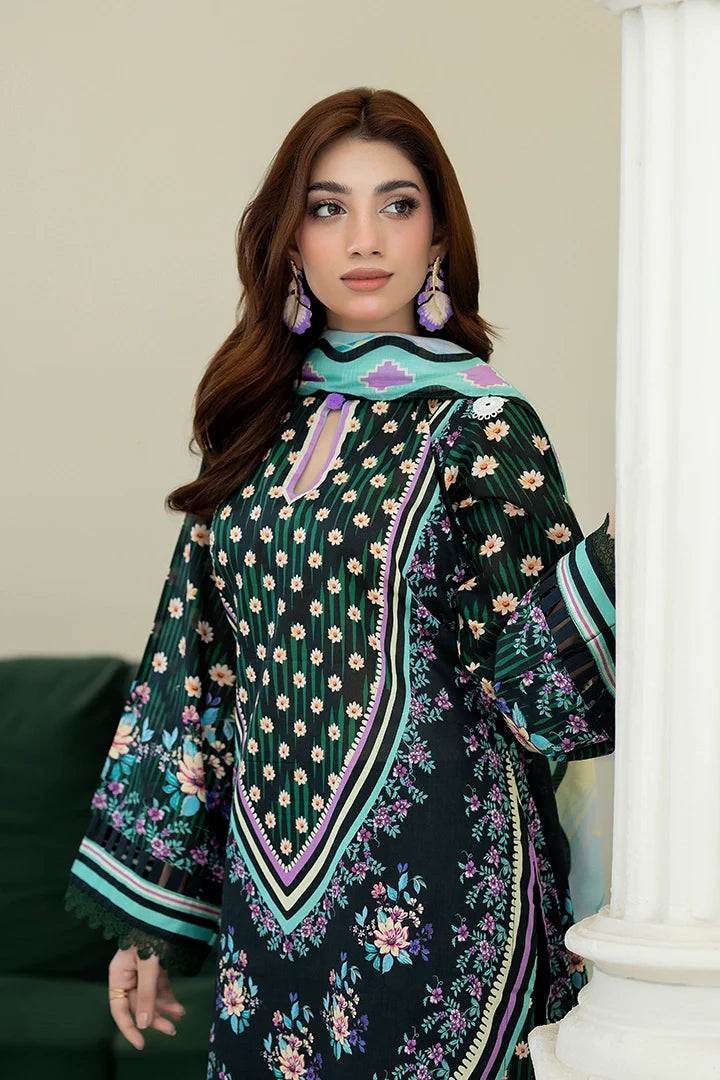 3 Piece Printed Lawn Suit