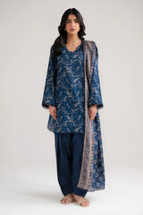 3 Piece Printed Lawn Suit