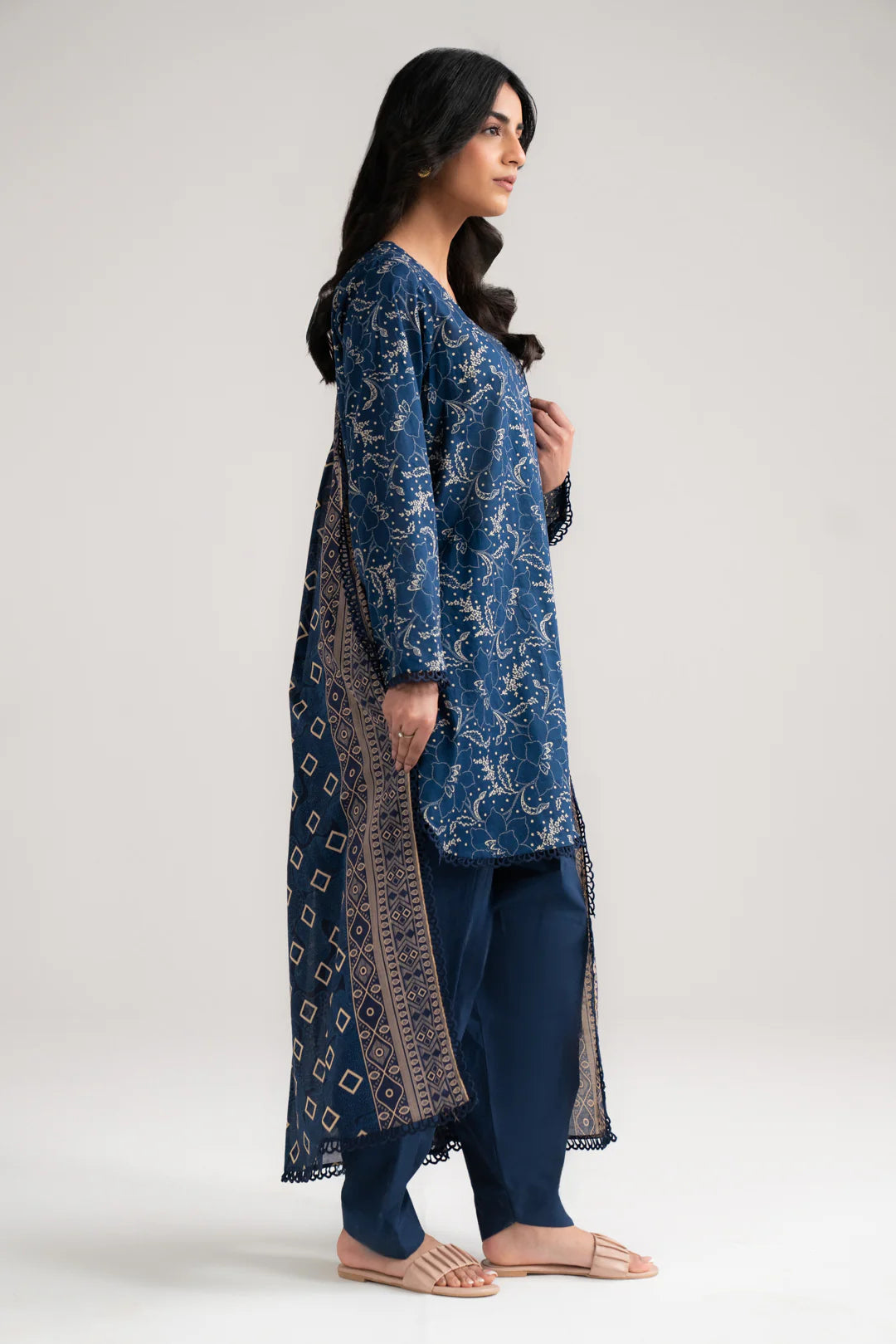 3 Piece Printed Lawn Suit