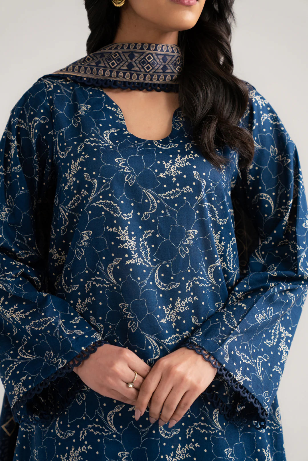 3 Piece Printed Lawn Suit
