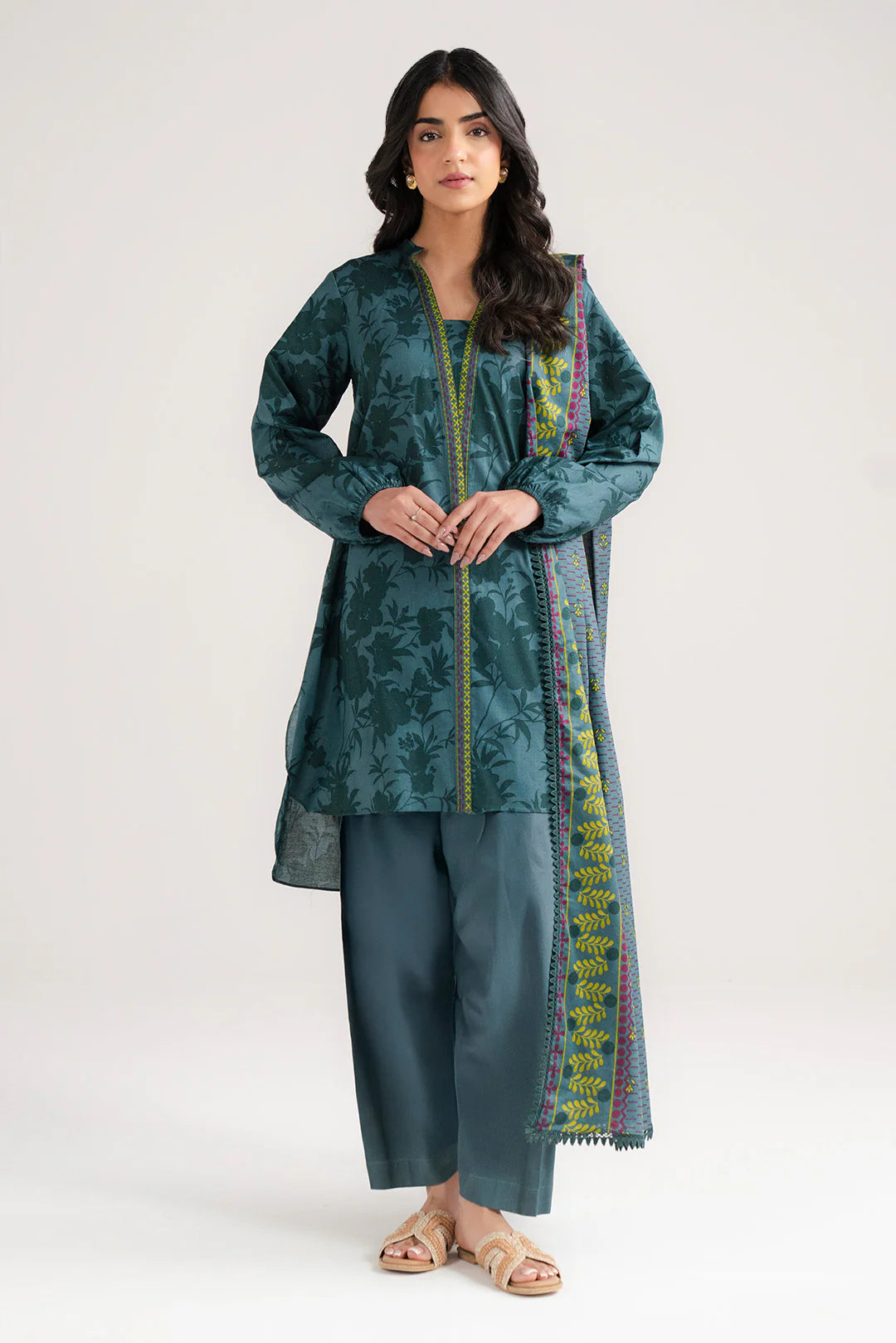 3 Piece Printed Lawn Suit