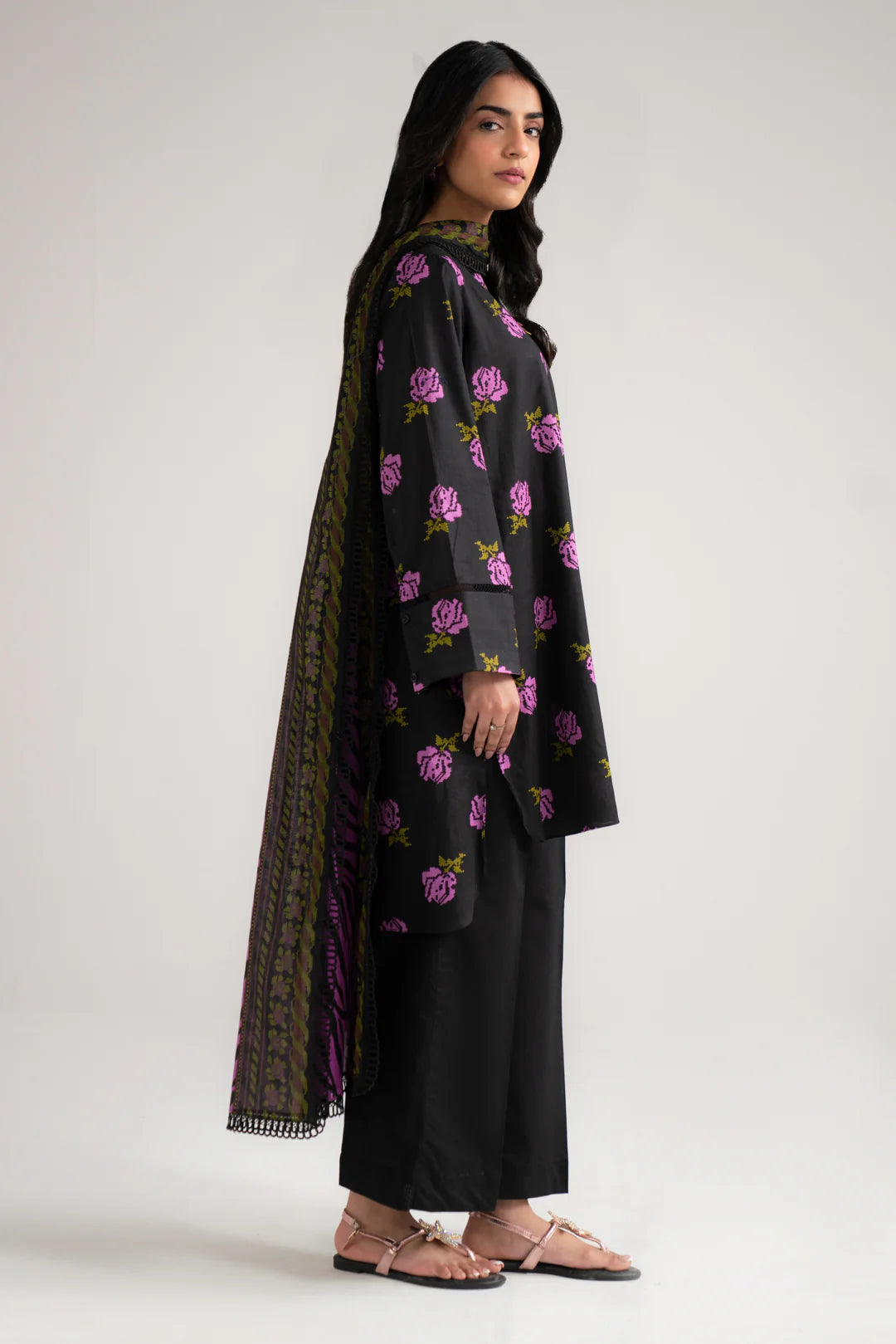 3 Piece Printed Lawn Suit