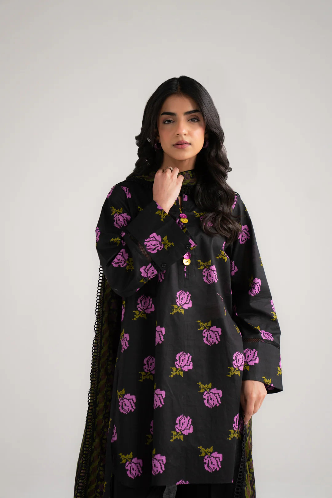 3 Piece Printed Lawn Suit