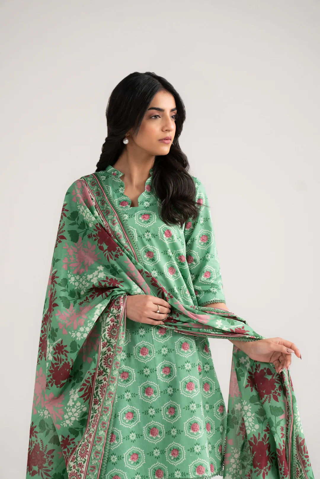 3 Piece Printed Lawn Suit