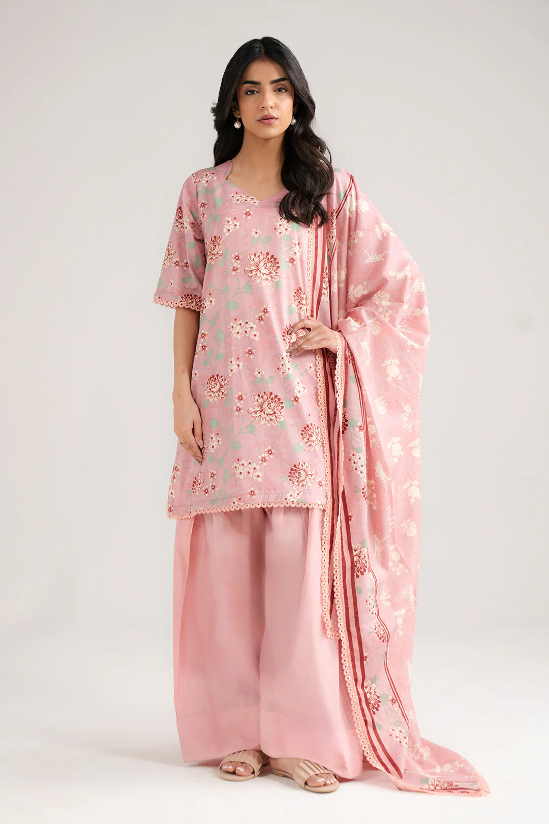 3 Piece Printed Lawn Suit