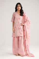3 Piece Printed Lawn Suit