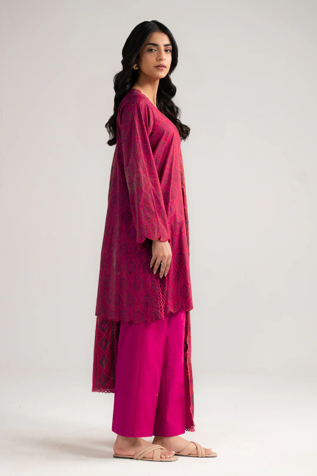 3 Piece Printed Lawn Suit