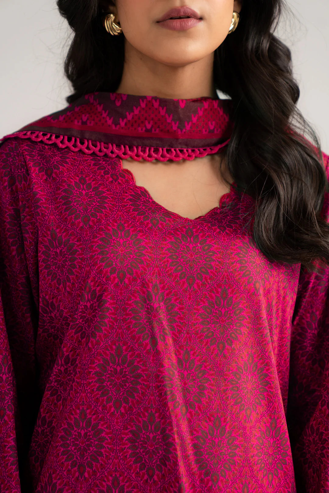 3 Piece Printed Lawn Suit