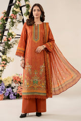 3 Piece Printed Lawn Suit