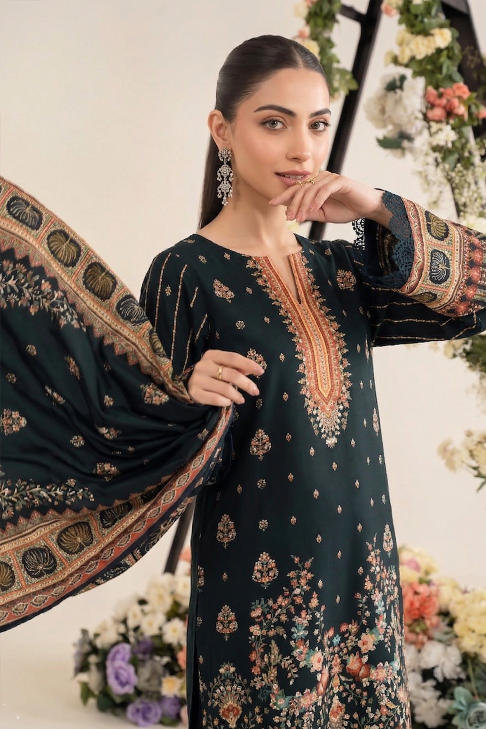 3 Piece Printed Lawn Suit