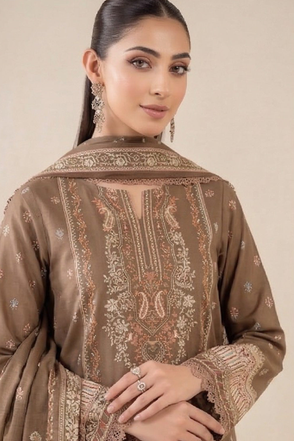 3 Piece Printed Lawn Suit