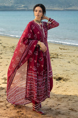 Ideas 3 Piece Printed Lawn Suit