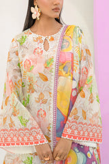 3 Piece Printed Lawn Suit