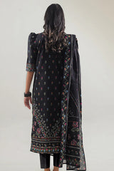 Unstitched Printed Lawn 3 Piece
