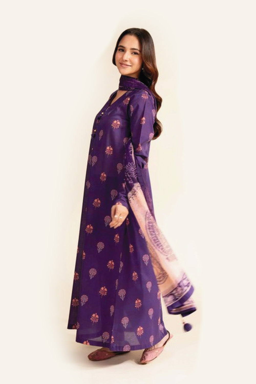 3 Piece Printed Lawn Suit