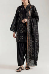 Unstitched Printed Lawn 3 Piece