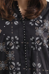 Unstitched Printed Lawn 3 Piece