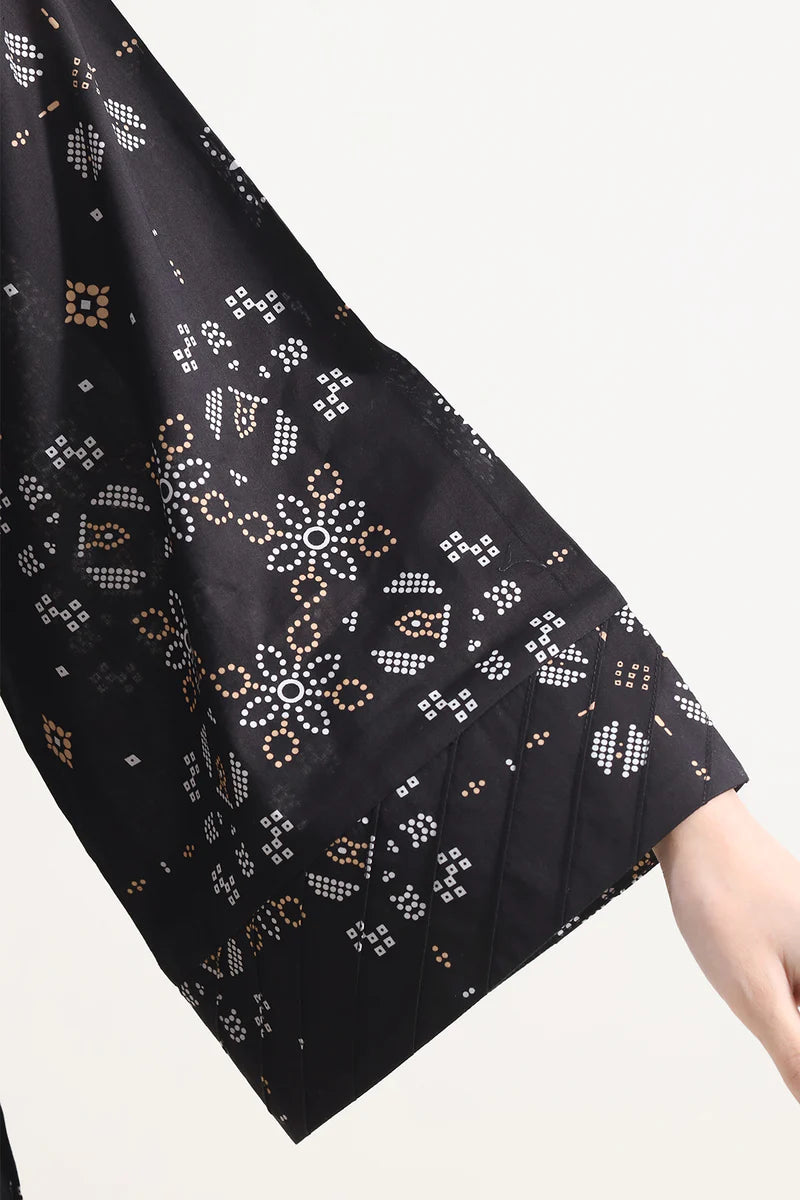 Unstitched Printed Lawn 3 Piece